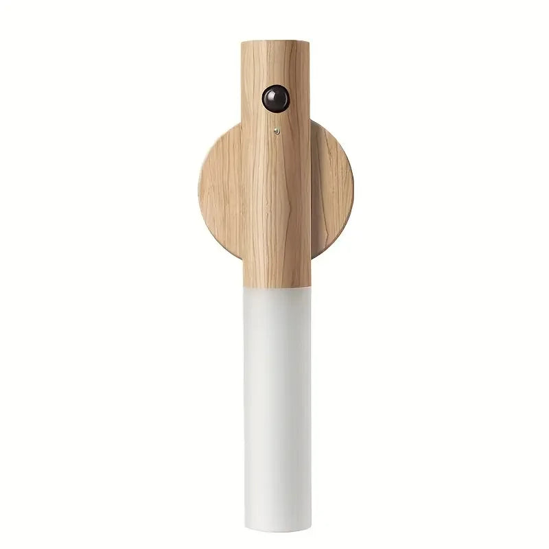 Lampe magnétique en bois intelligente à détection